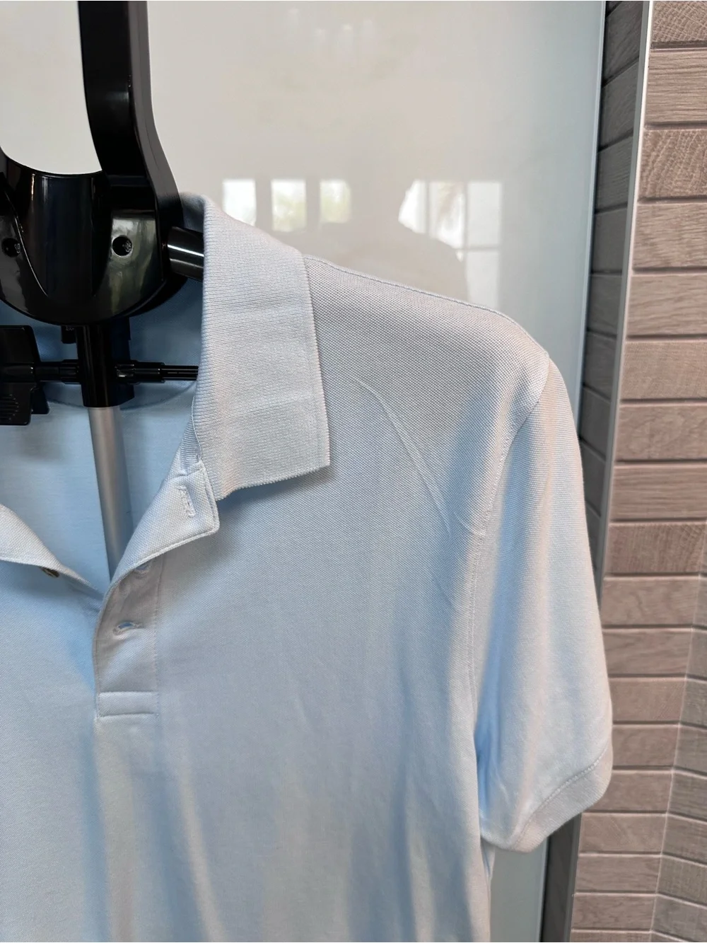 J. Crew Bowery Light Blue Men's Polo Shirt
